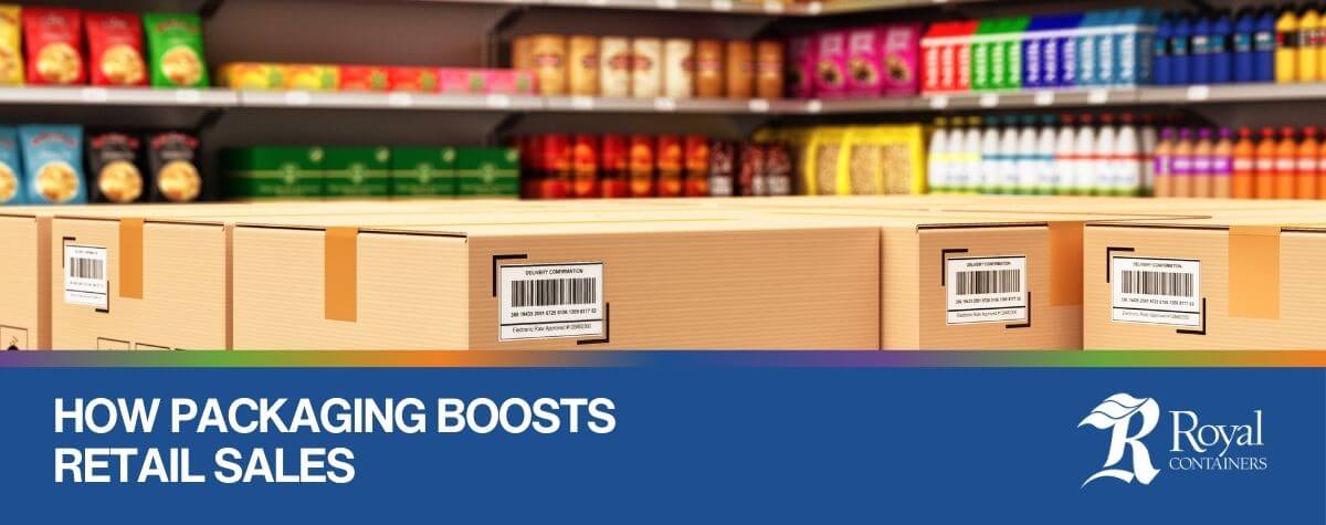 How Packaging Boosts Retail Sales | Royal Containers Corrugated Packaging Solutions, Brampton & St. Thomas, Ontario, Canada