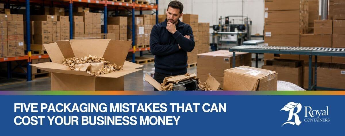 Five Packaging Mistakes That Can Cost Your Business Money | Royal Containers Corrugated Packaging Solutions, Brampton & St. Thomas, Ontario, Canada